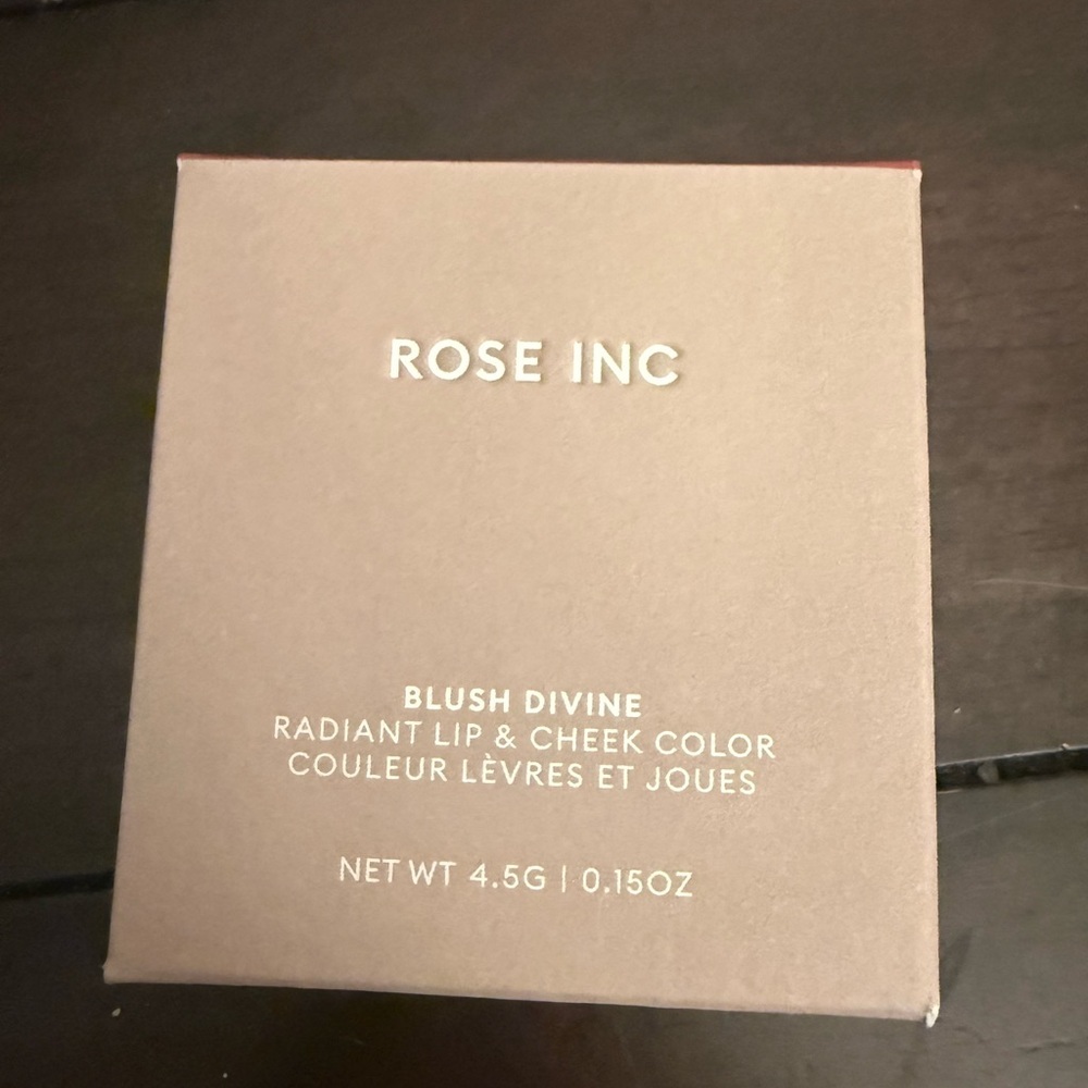Rose Inc Blush Divine Lip & Cheek Color Azalea Cream Blush Full Size 4.5g